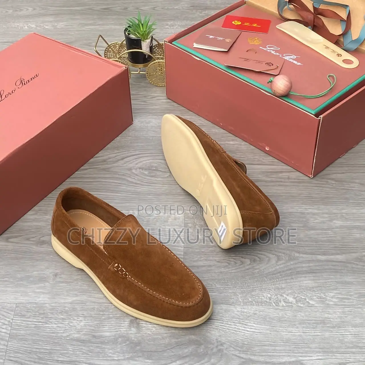 Loro Piana Quality Men Suede Shoe