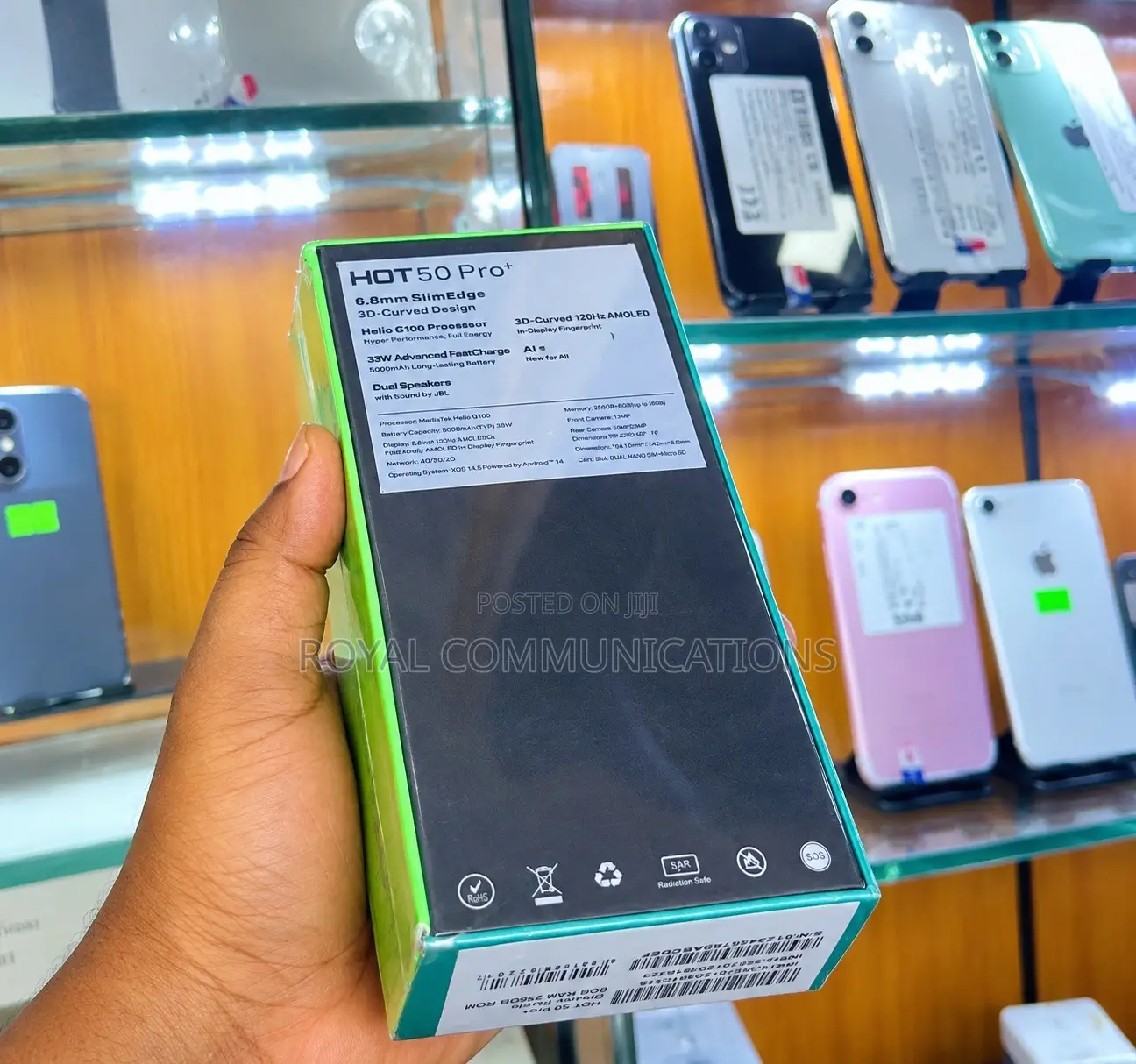New Infinix Hot 50 Pro+ 4G 256 GB
