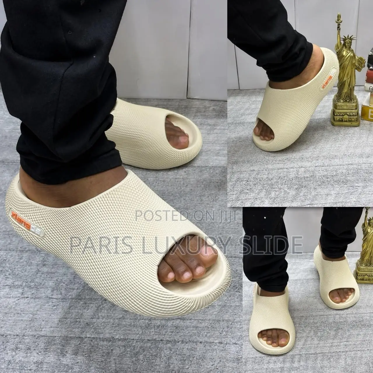 Trendy Cloud Pillow Slides Tie-Dye | Unisex Soft Foam Palm Slippers