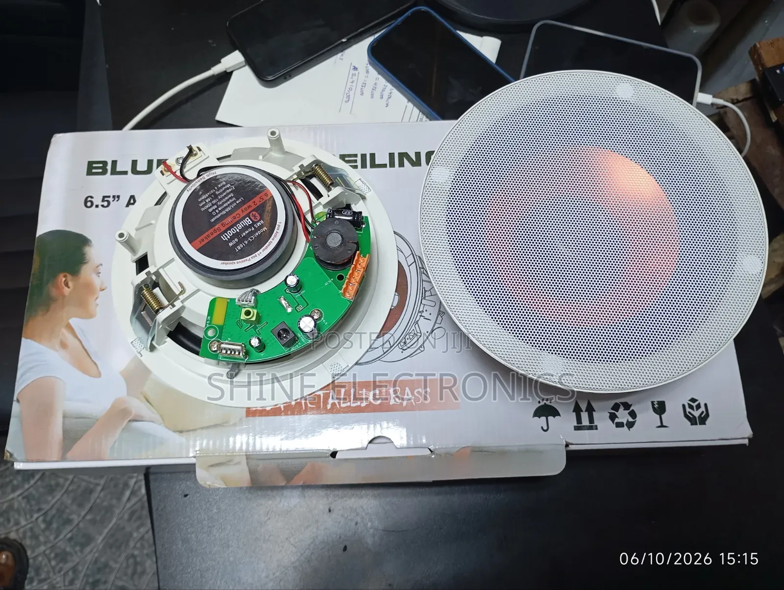 USB/Bluetooth 60watts 2in1 Ceiling Speaker