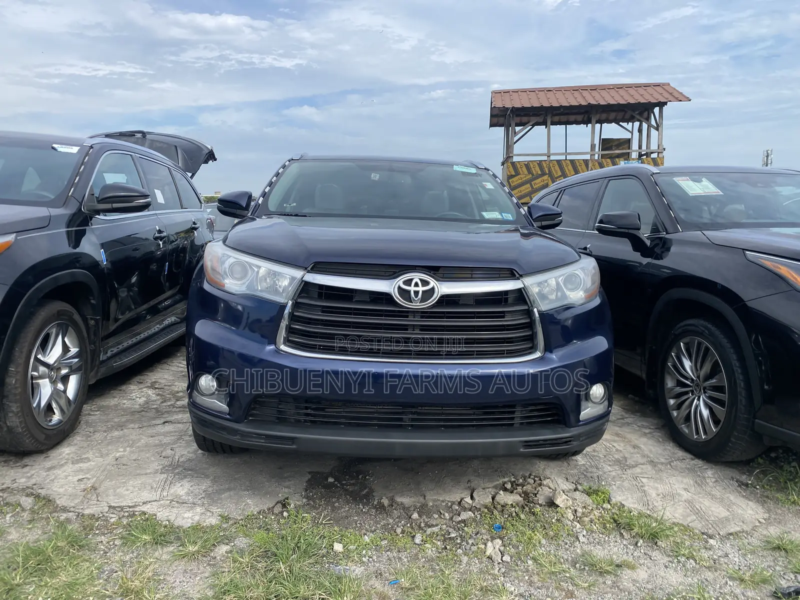 Toyota Highlander 2016 Blue