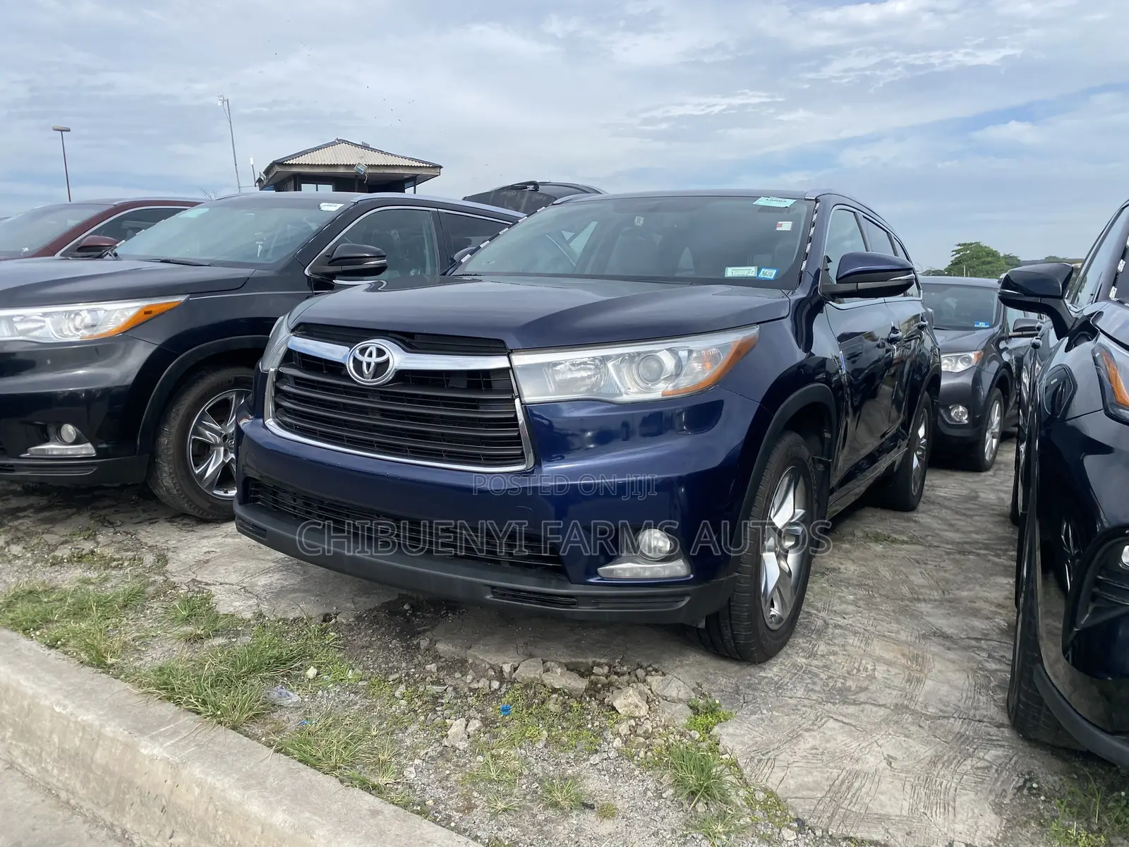 Toyota Highlander 2016 Blue