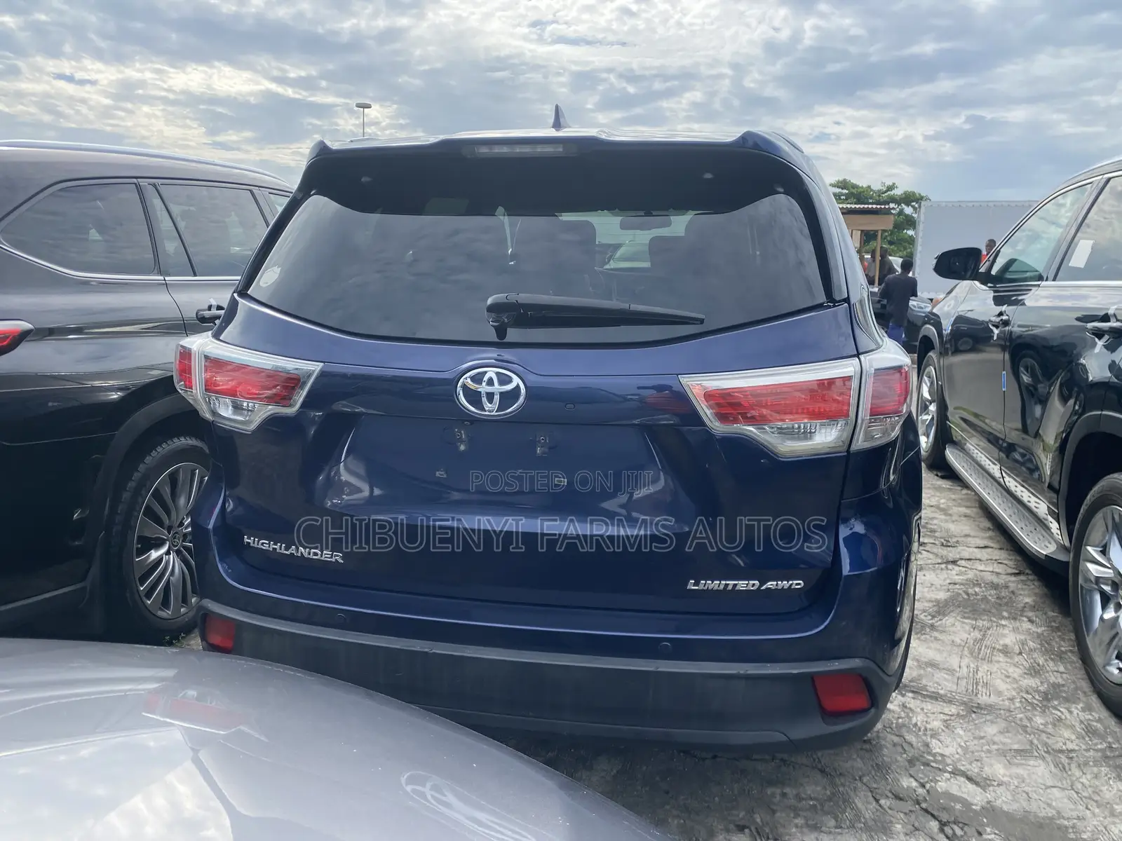 Toyota Highlander 2016 Blue