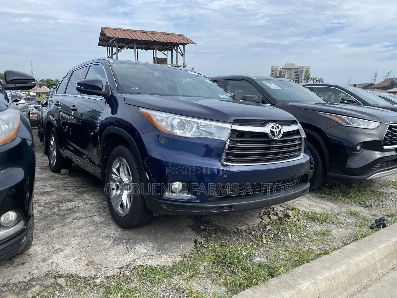 Toyota Highlander 2016 Blue