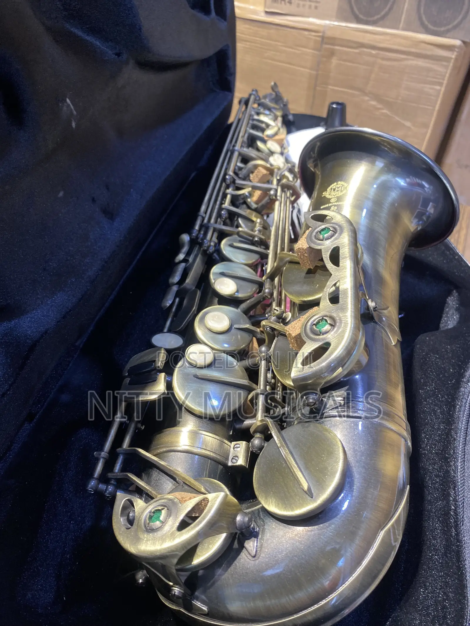 Henri Selmer Paris Alto Saxophone Bronze