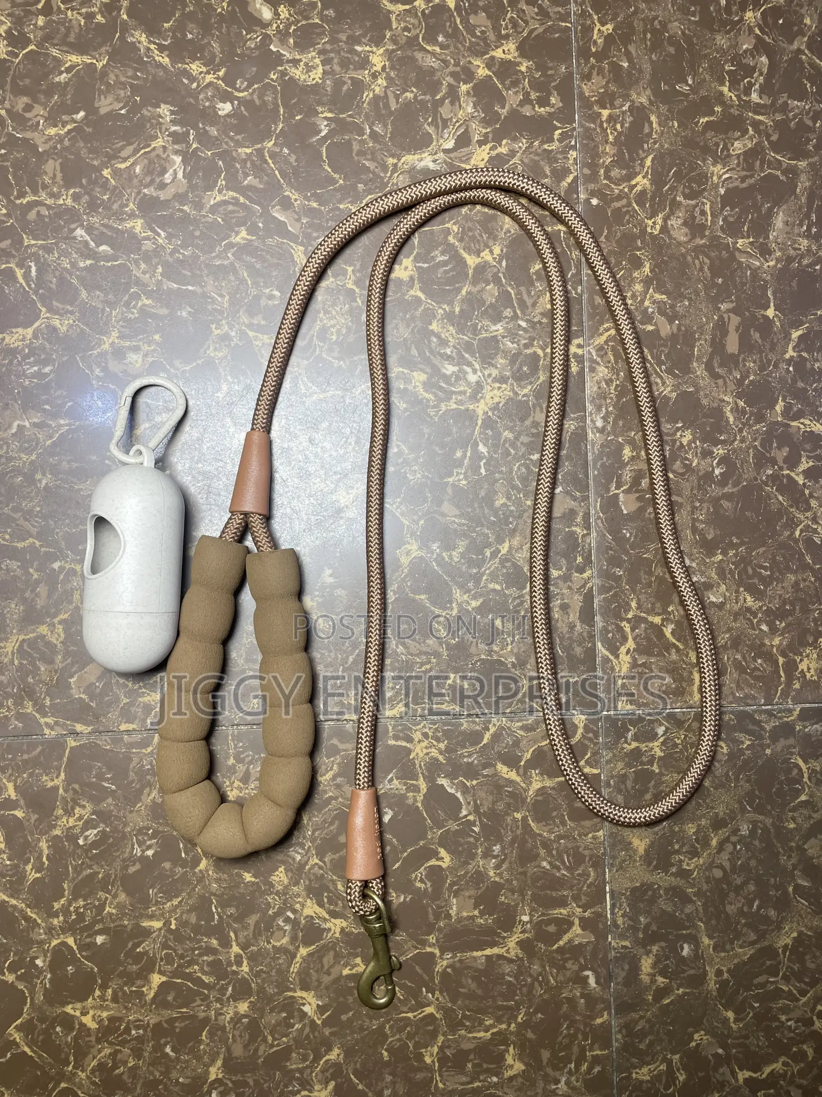 Pet Leash and Poop Bags Holder