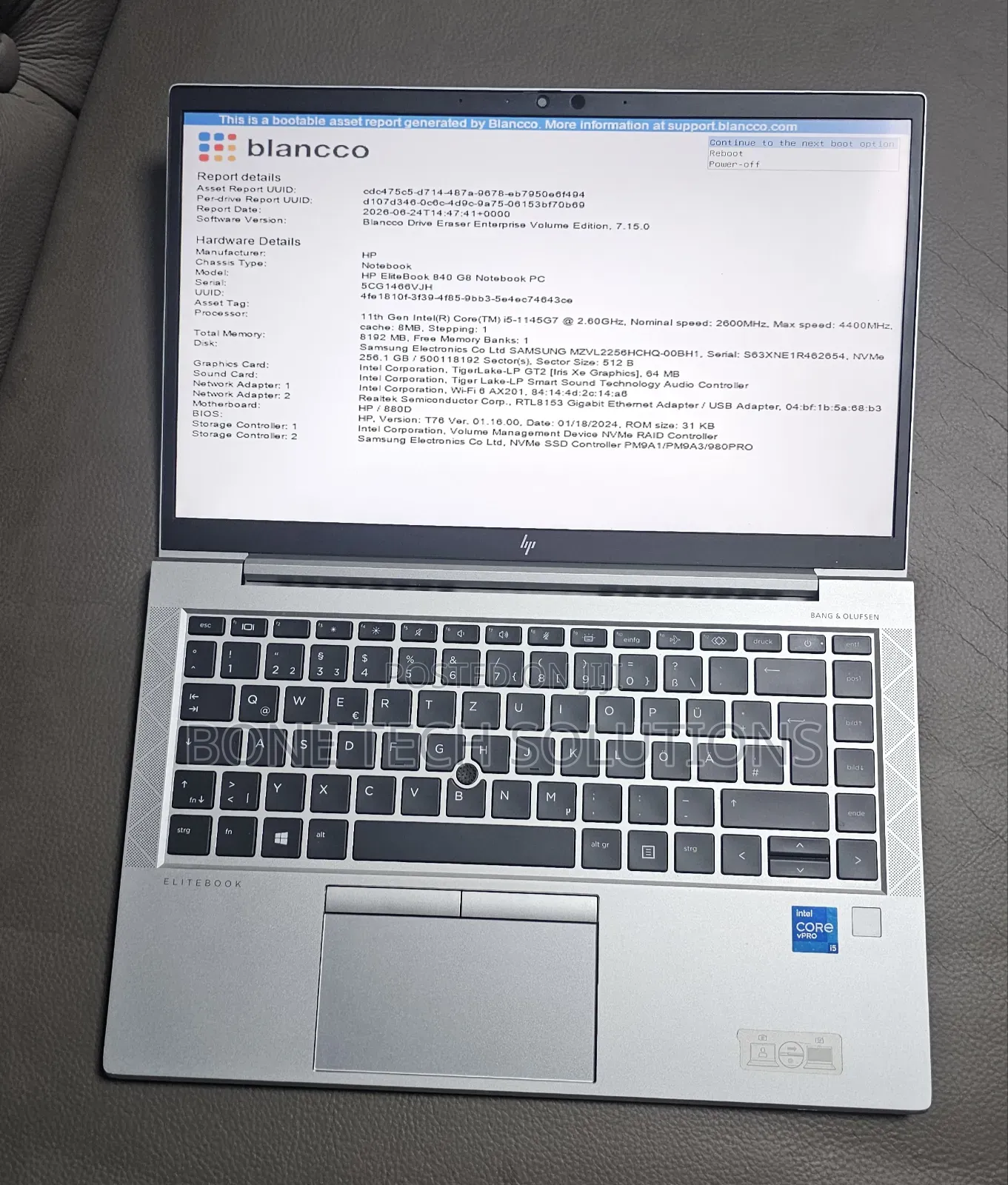 Laptop HP EliteBook 840 G8 8GB Intel Core i5 SSD 256GB