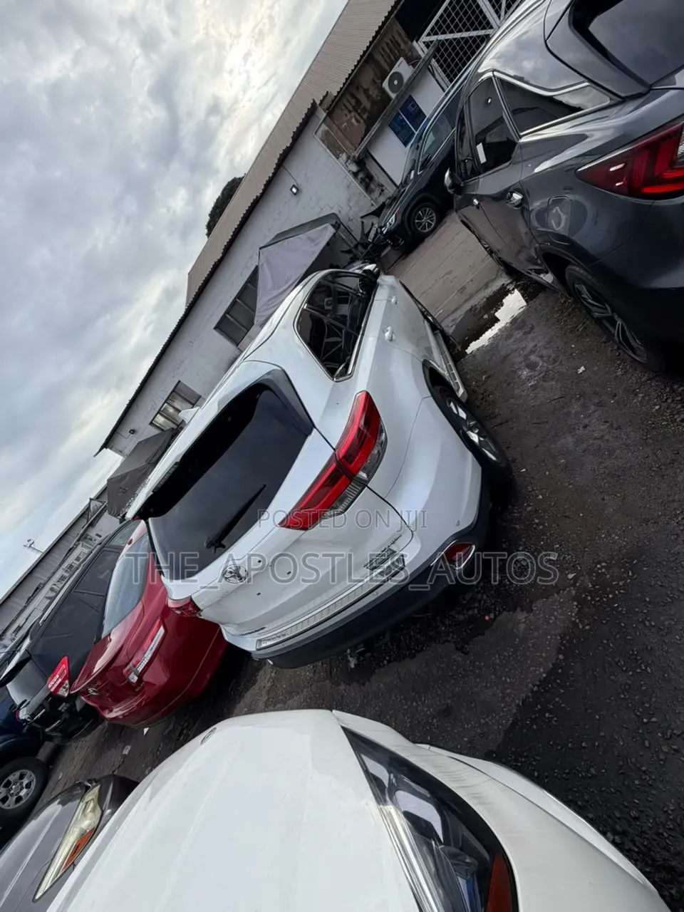 Toyota Highlander Limited V6 4x4 (3.5L 6cyl 6A) 2016 White