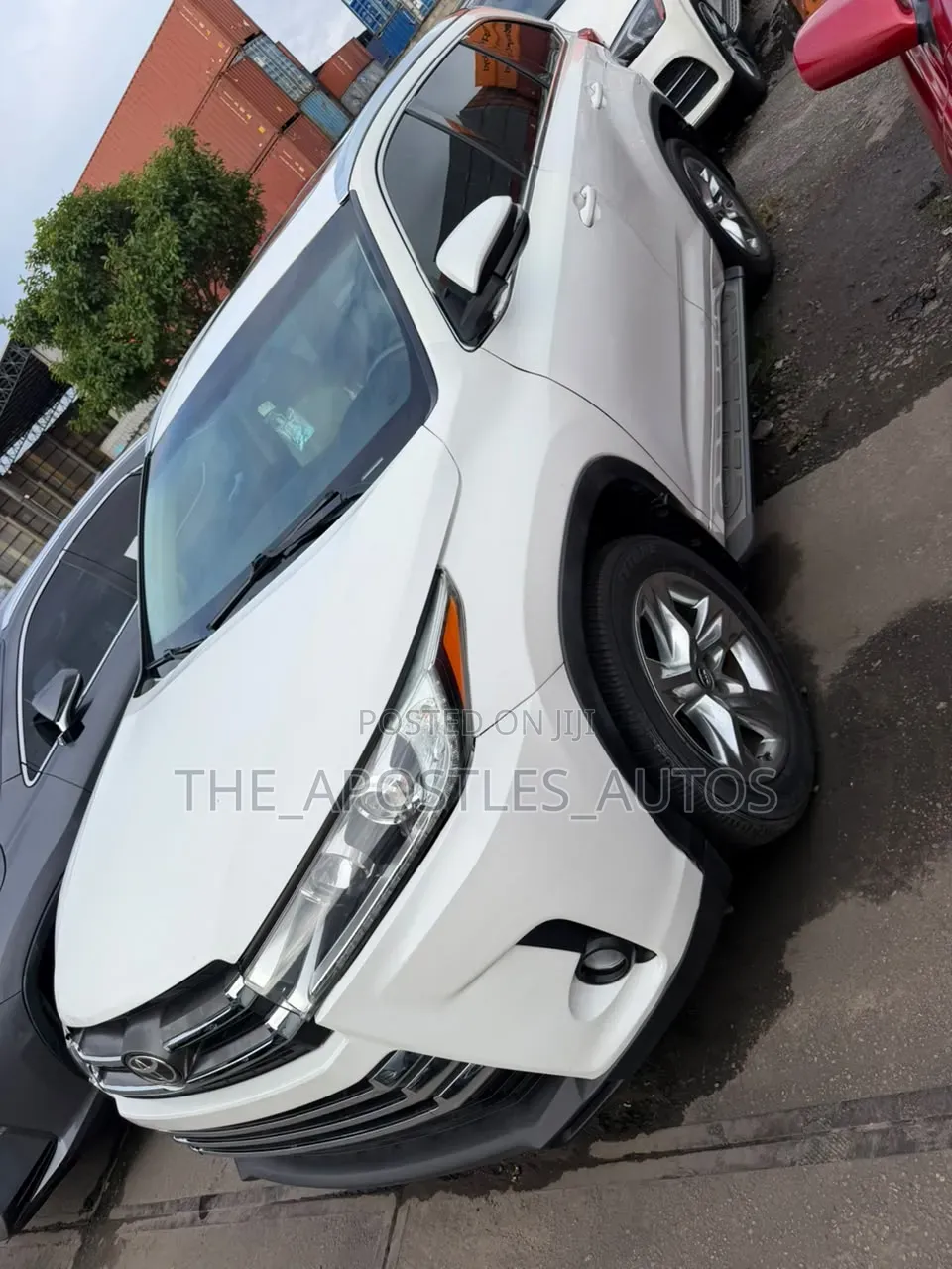 Toyota Highlander Limited V6 4x4 (3.5L 6cyl 6A) 2016 White
