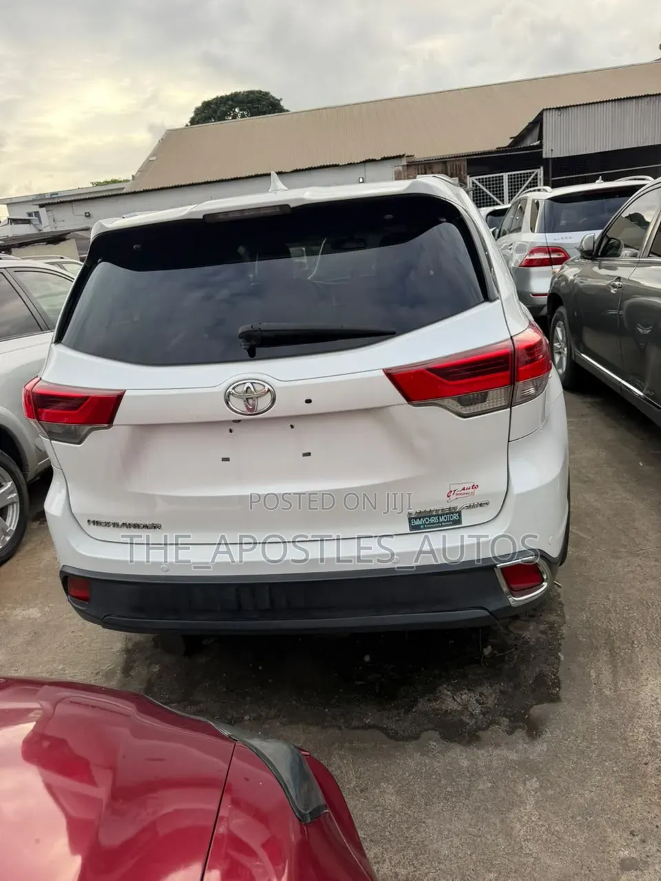 Toyota Highlander Limited 4dr SUV AWD (3.5L 6cyl 6A) 2015 White