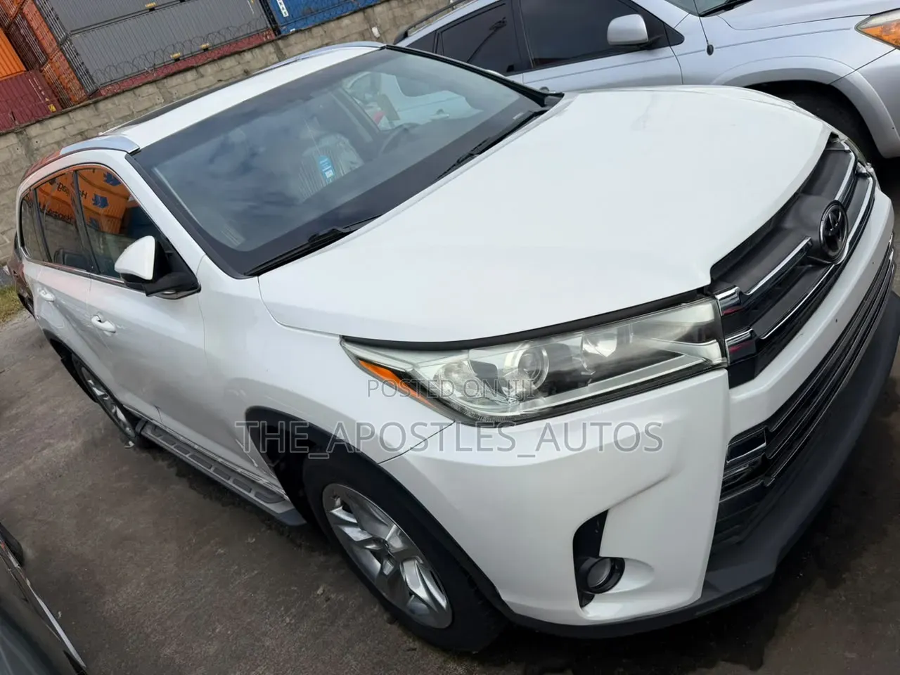 Toyota Highlander Limited 4dr SUV AWD (3.5L 6cyl 6A) 2015 White