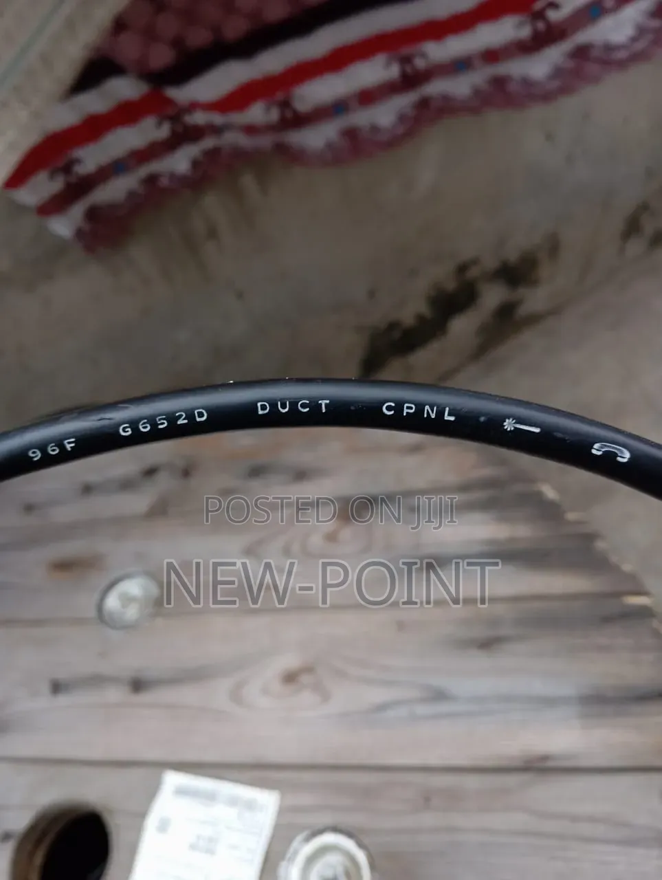 96-Core Fiber Optic Cable - G.652.D Single Mode 1km