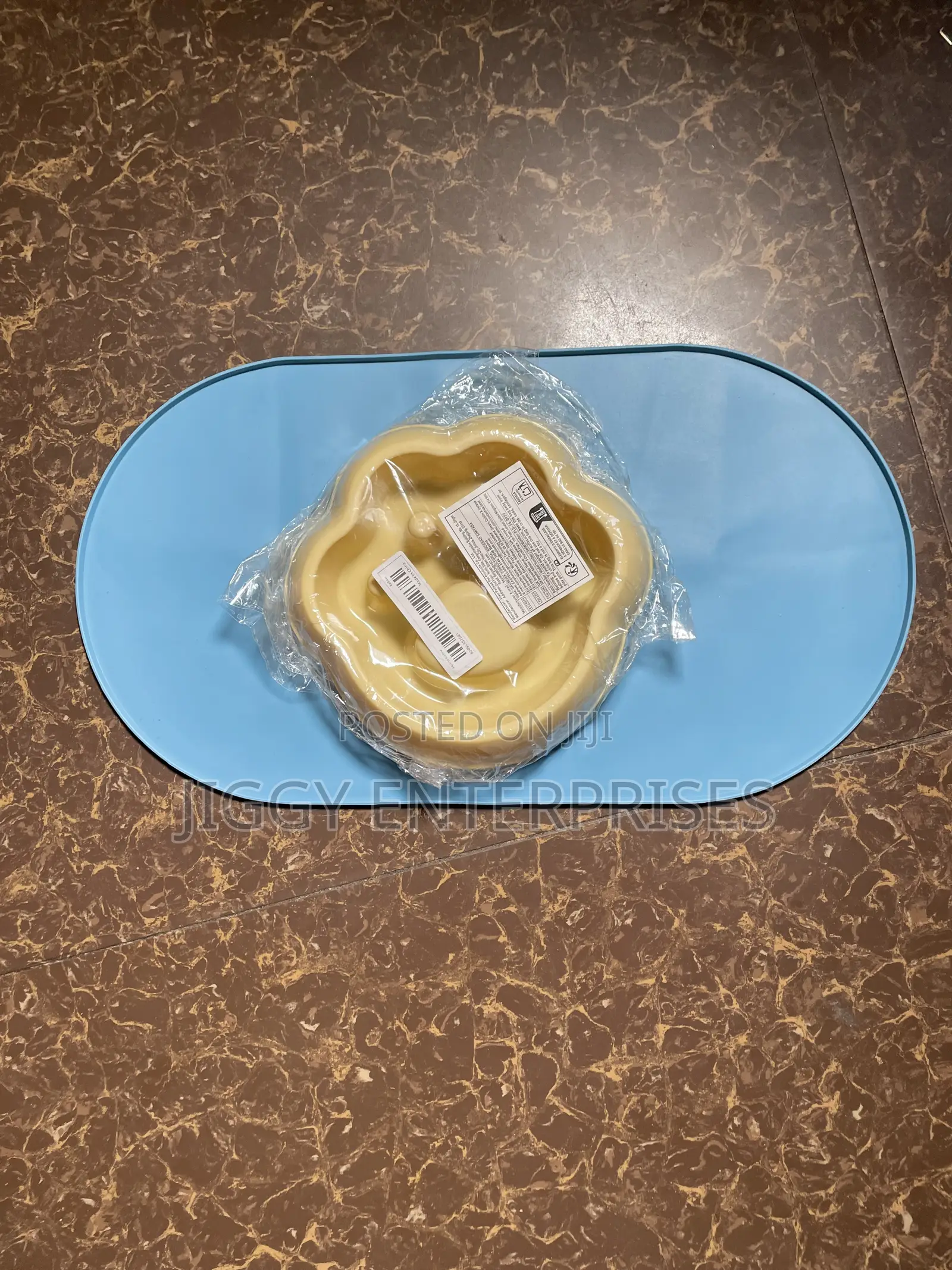 Pet Slow Food Bowl and Food Mat
