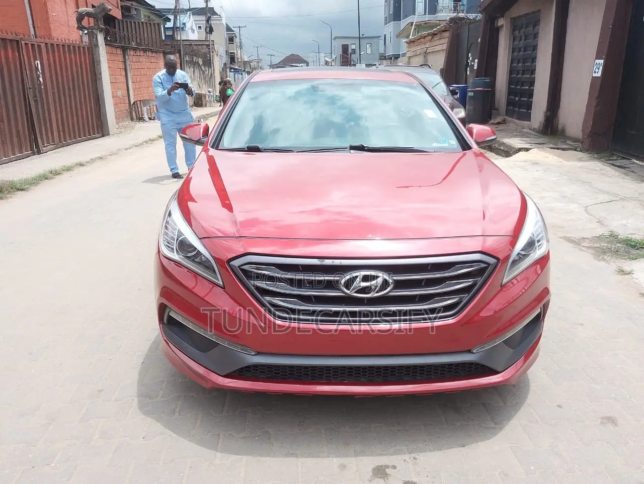 Hyundai Sonata 2017 Red