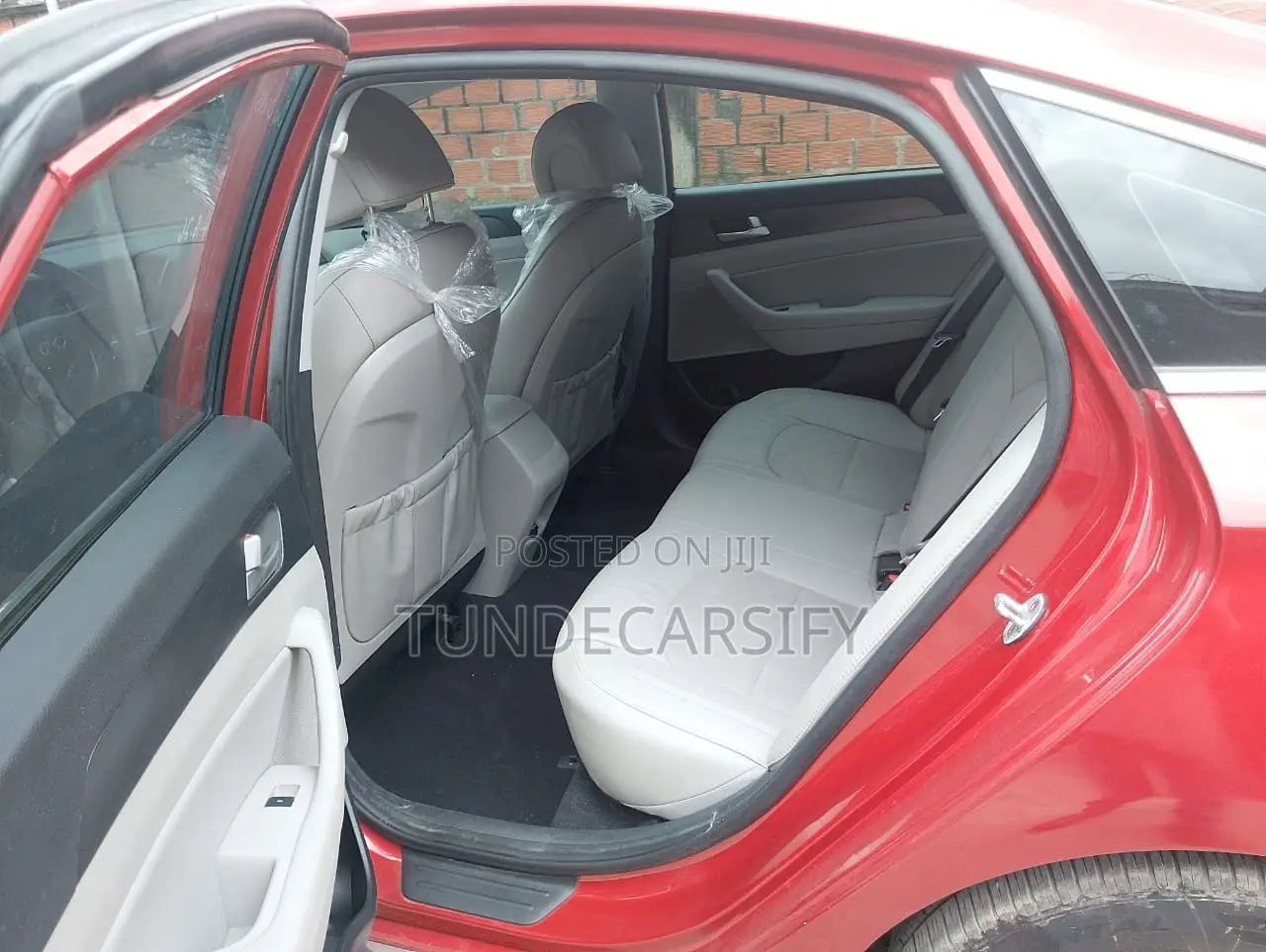 Hyundai Sonata 2017 Red