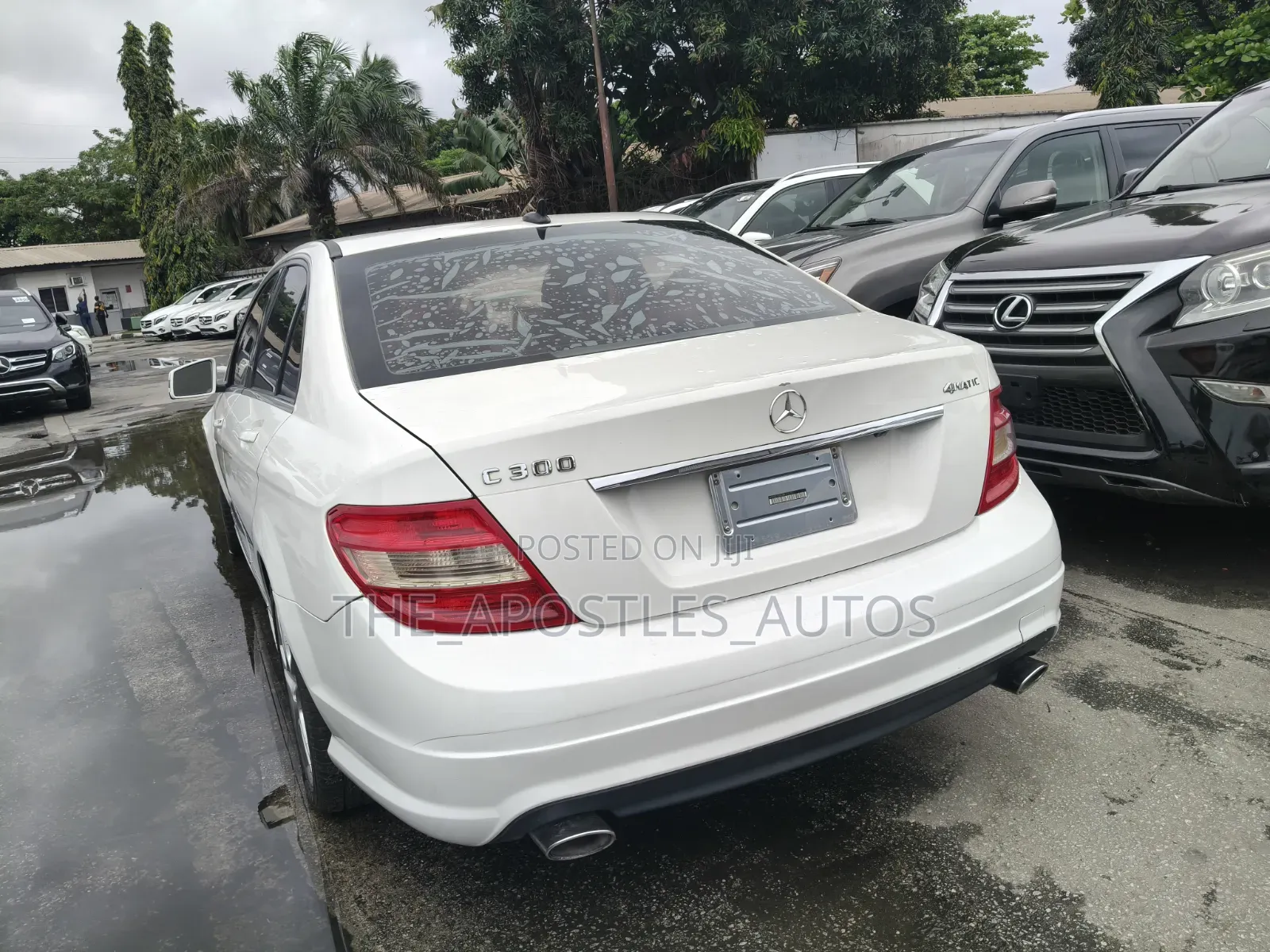 Mercedes-Benz C300 Sport Sedan RWD (3.0L 6cyl 6M) 2011 White