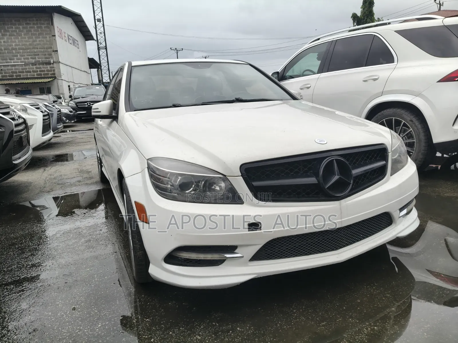 Mercedes-Benz C300 Sport Sedan RWD (3.0L 6cyl 6M) 2011 White