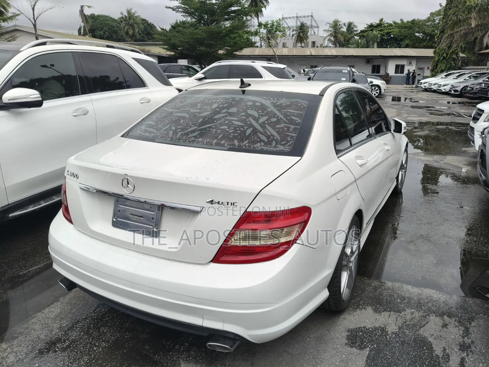 Mercedes-Benz C300 Sport Sedan RWD (3.0L 6cyl 6M) 2011 White