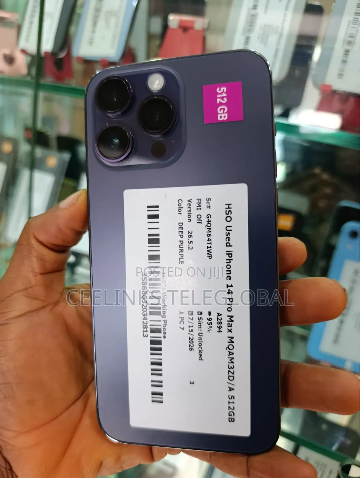 Apple iPhone 14 Pro Max 512 GB Black