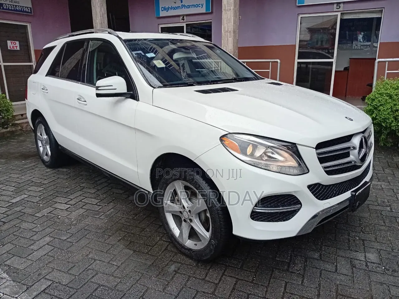 Mercedes-Benz GLE-Class GLE 350d 4MATIC 2016 White