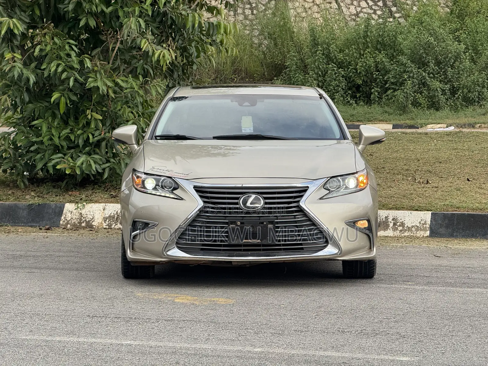 Lexus ES 350 FWD 2016 Gold