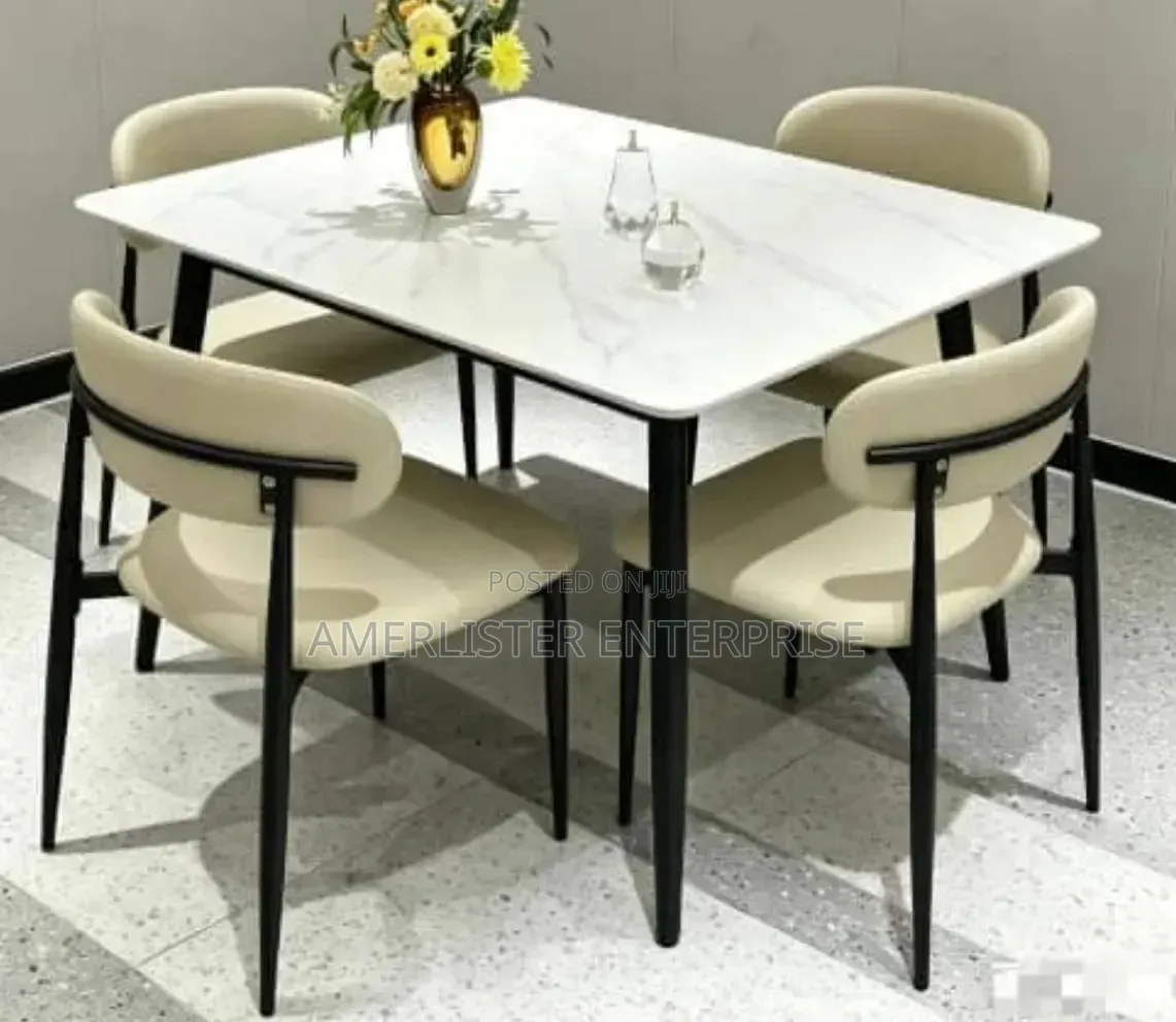 High Quality Marble Top Dining Set