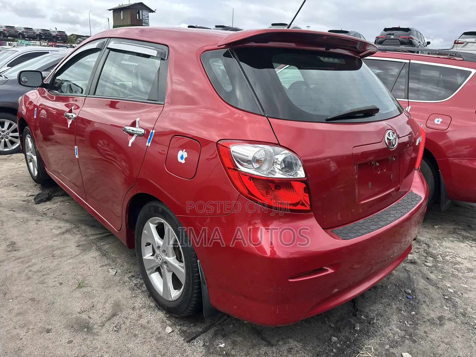 Toyota Matrix 2012 Red