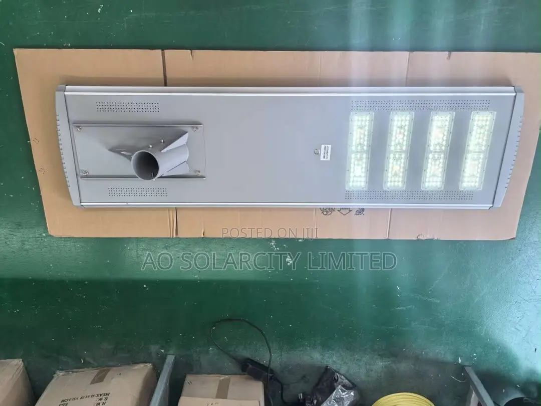 400W Industrial Light Aluminium Body Solar Street Light(4lines)
