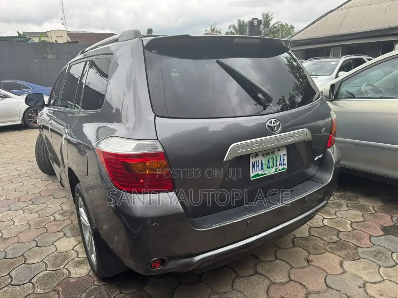 Toyota Highlander Limited 4x4 2009 Gray