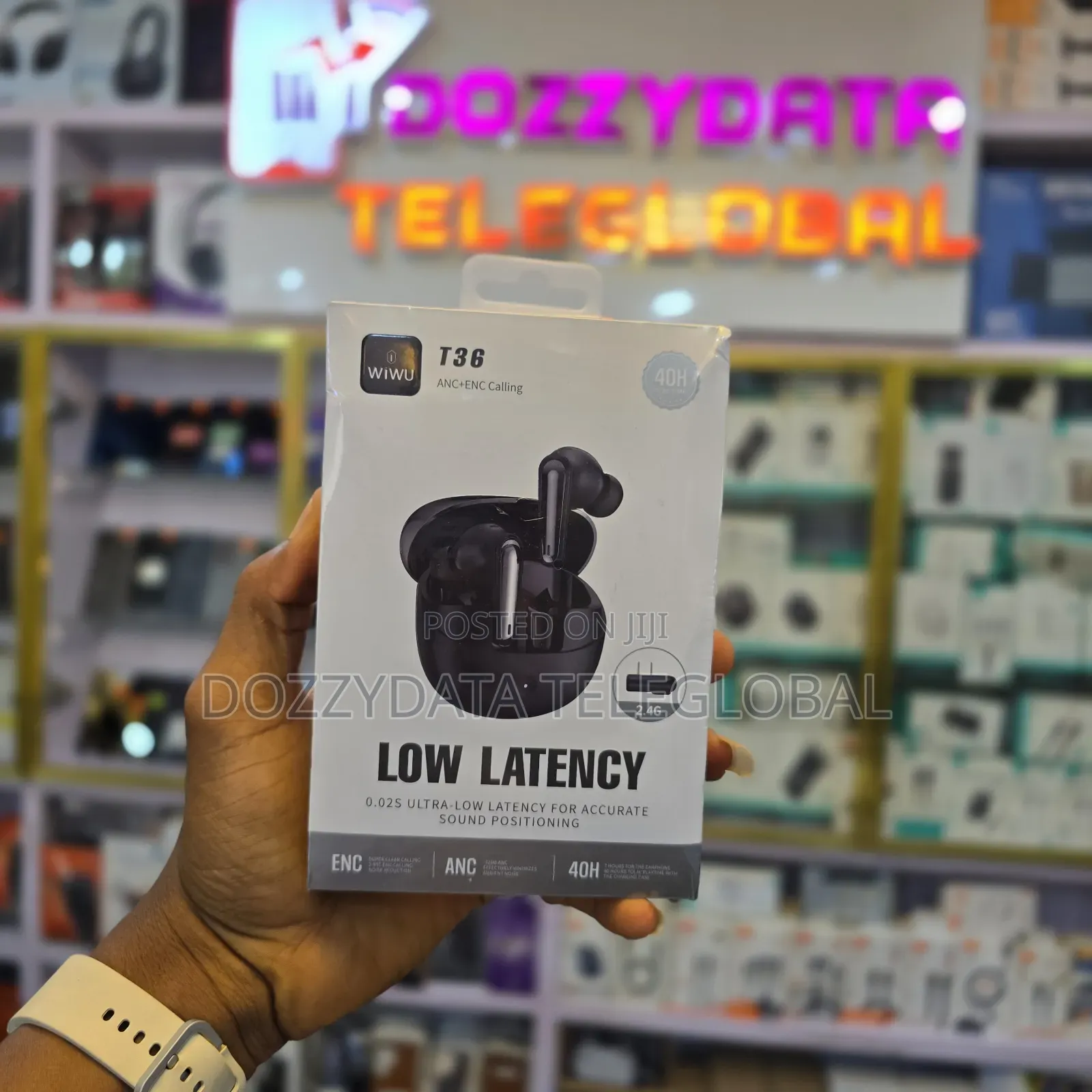 WiWU T36 ANC + ENC True Wireless Gaming Earbuds