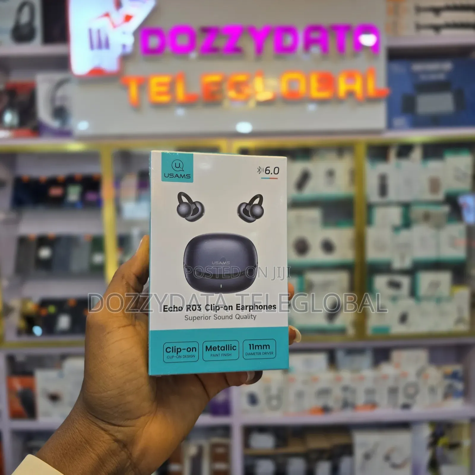 USAMS Echo R03 Clip-on Earphones