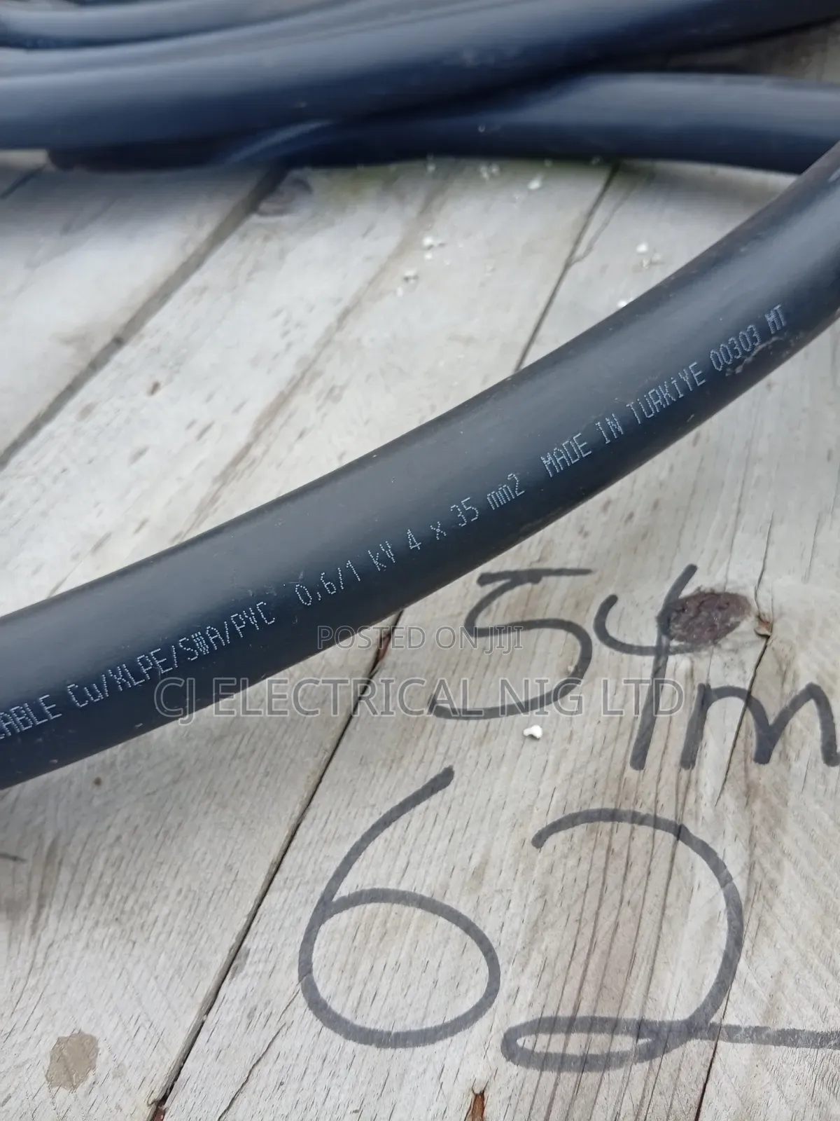 35mm 4core Armoured Cable