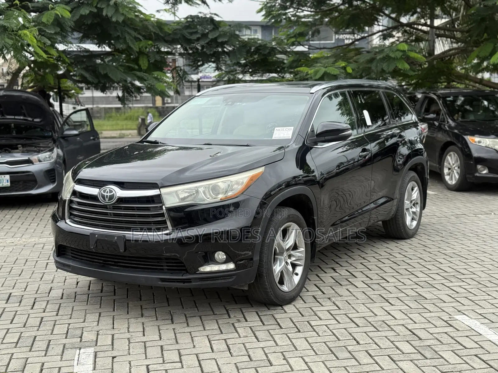 Toyota Highlander Limited Platinum V6 4x4 (3.5L 6cyl 6A) 2016 Black