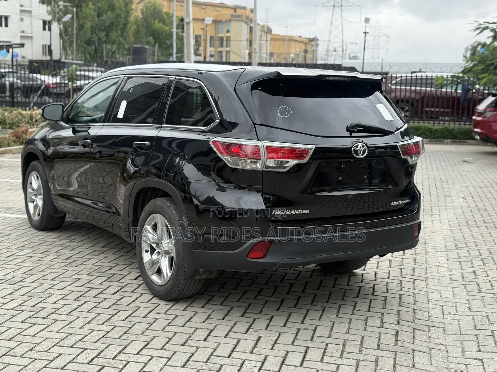 Toyota Highlander Limited Platinum V6 4x4 (3.5L 6cyl 6A) 2016 Black