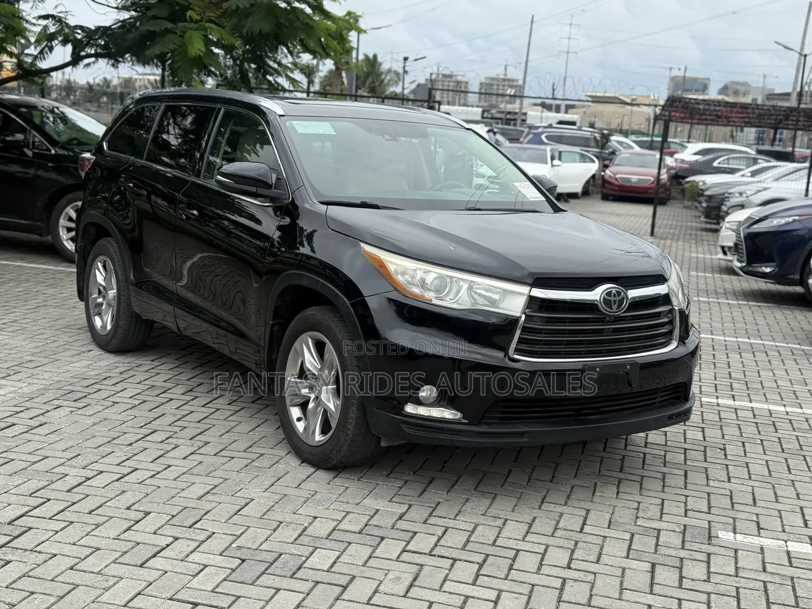 Toyota Highlander Limited Platinum V6 4x4 (3.5L 6cyl 6A) 2016 Black