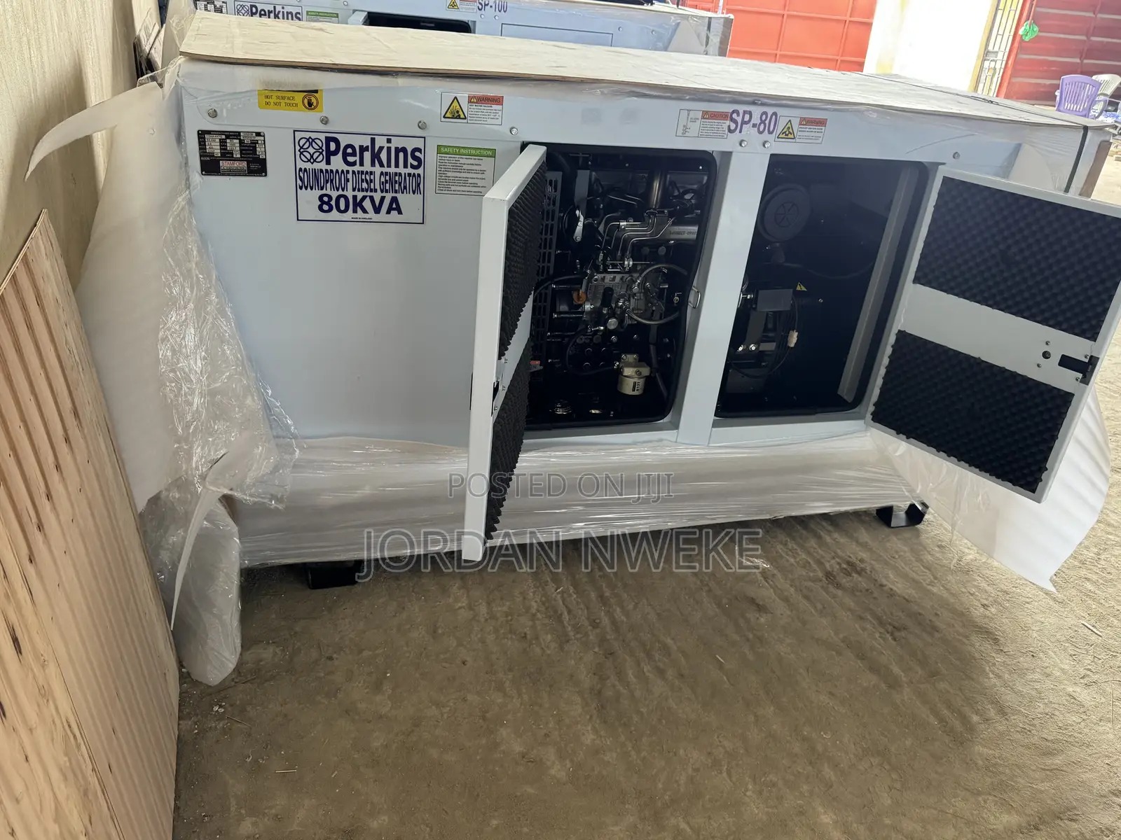 Sp >>80kva<< Perkins Diesel Generator With Stamford Alternator