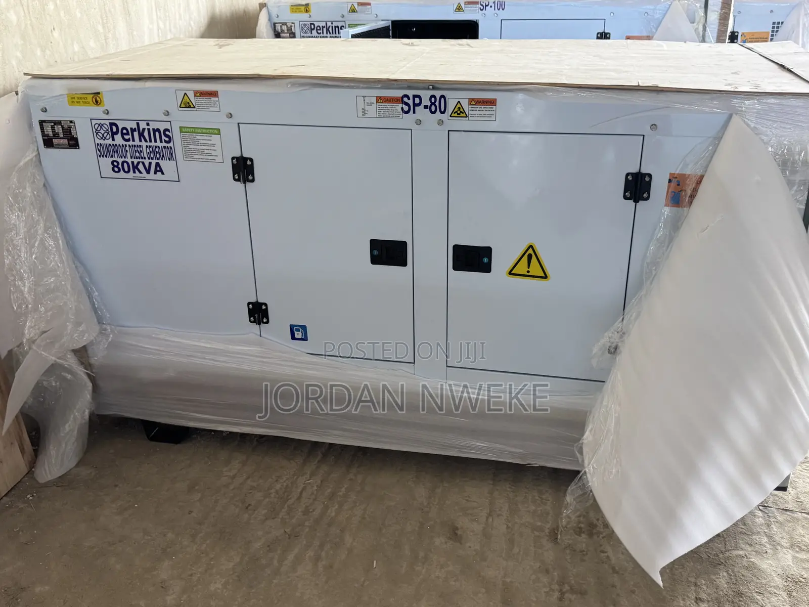 Sp >>80kva<< Perkins Diesel Generator With Stamford Alternator
