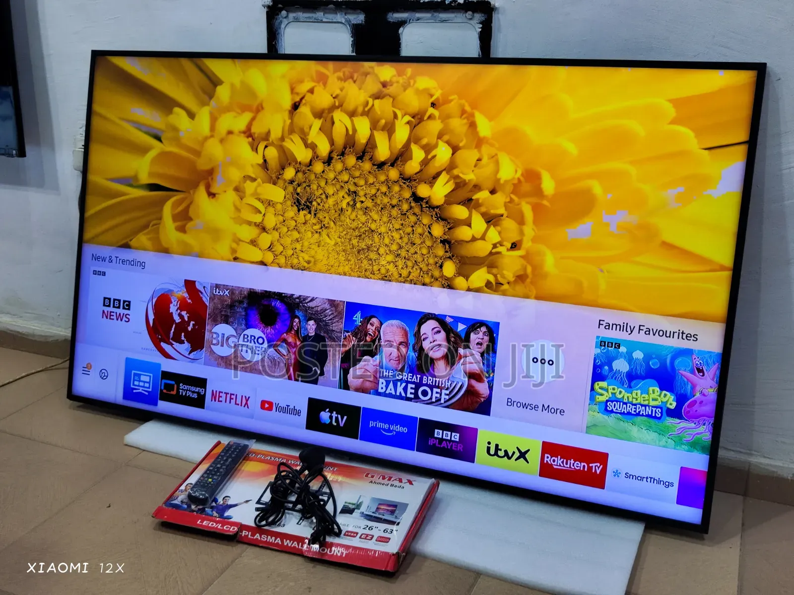 65" Inches Samsung Qled 4k Q60R Quantum Dot Processor Sleek Smart TV
