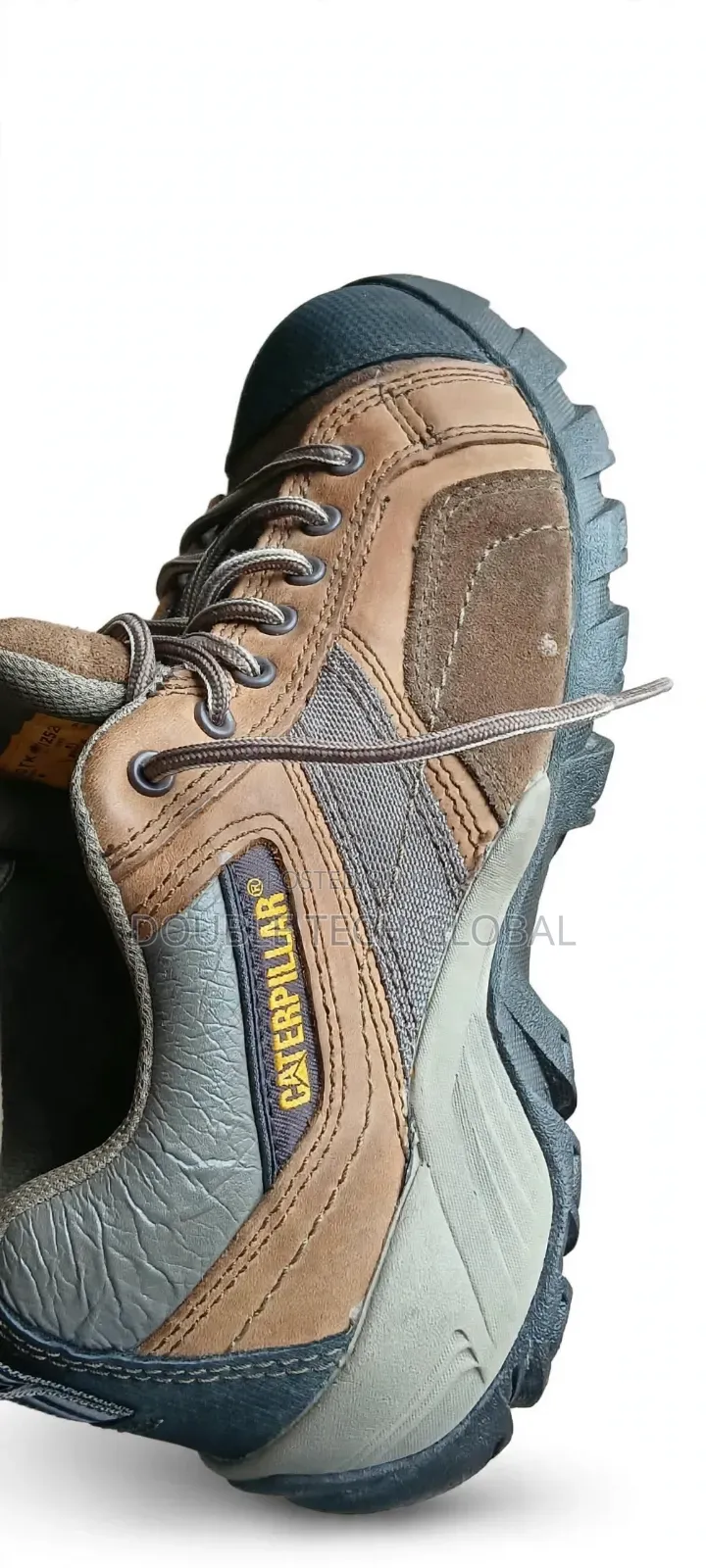 Caterpillar CAT Safety Boot Brown Leather Slip Resistant T901