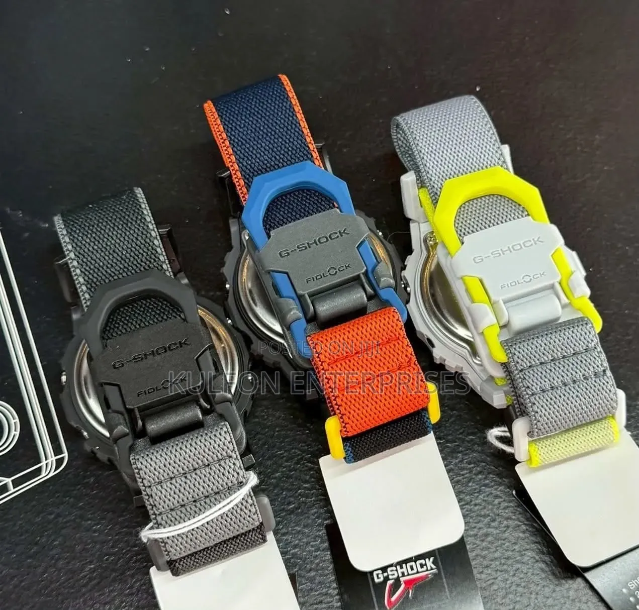 Casio Gshock Water 20 Bar Resist. Fidlock Patented Magnetic Hook