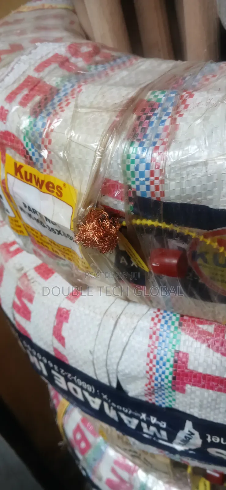 Kuwes 70MM X 80M Rubber Welding Cable - Original Taiwan - Heavy Duty