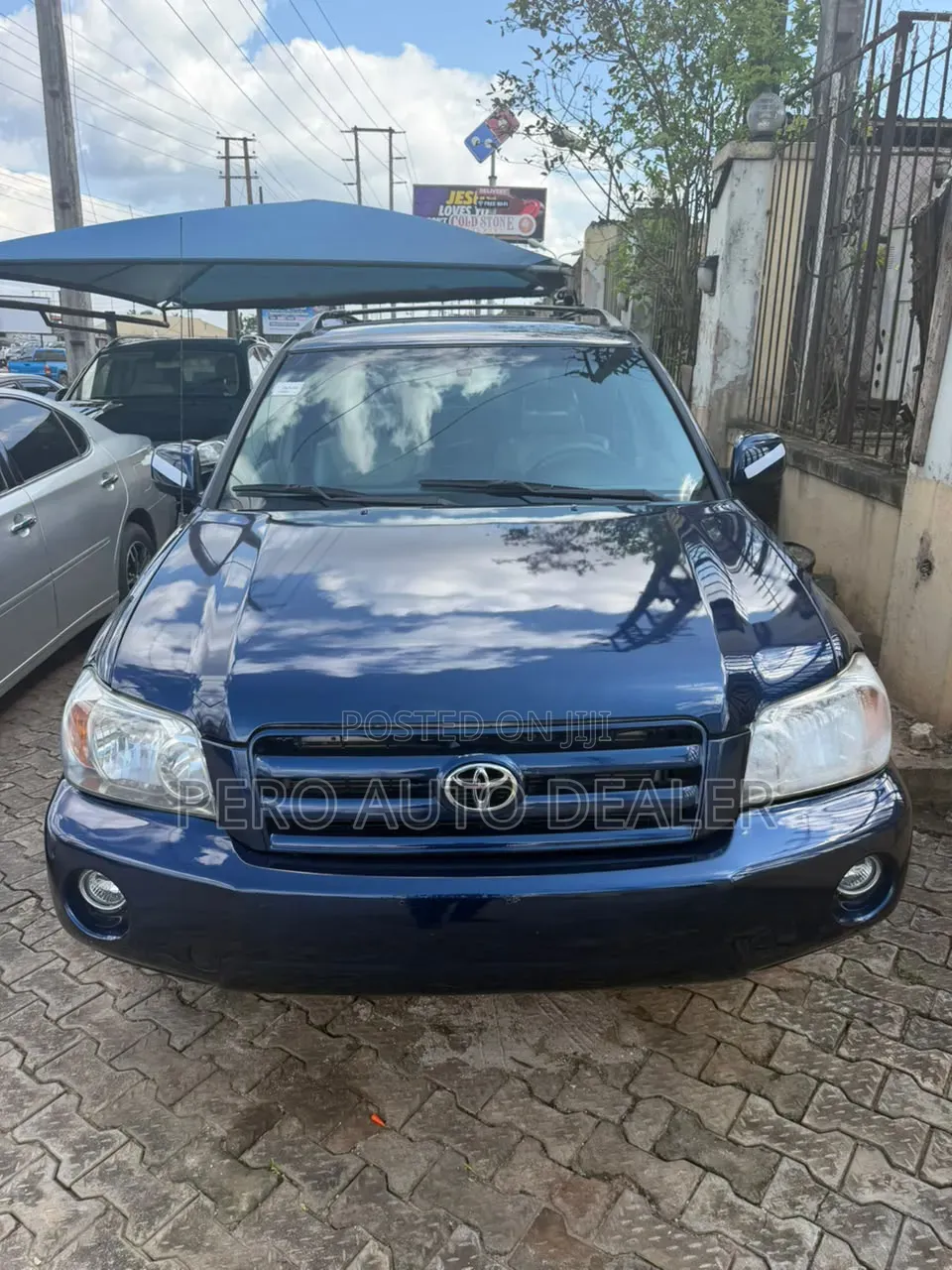 Toyota Highlander 2007 Blue