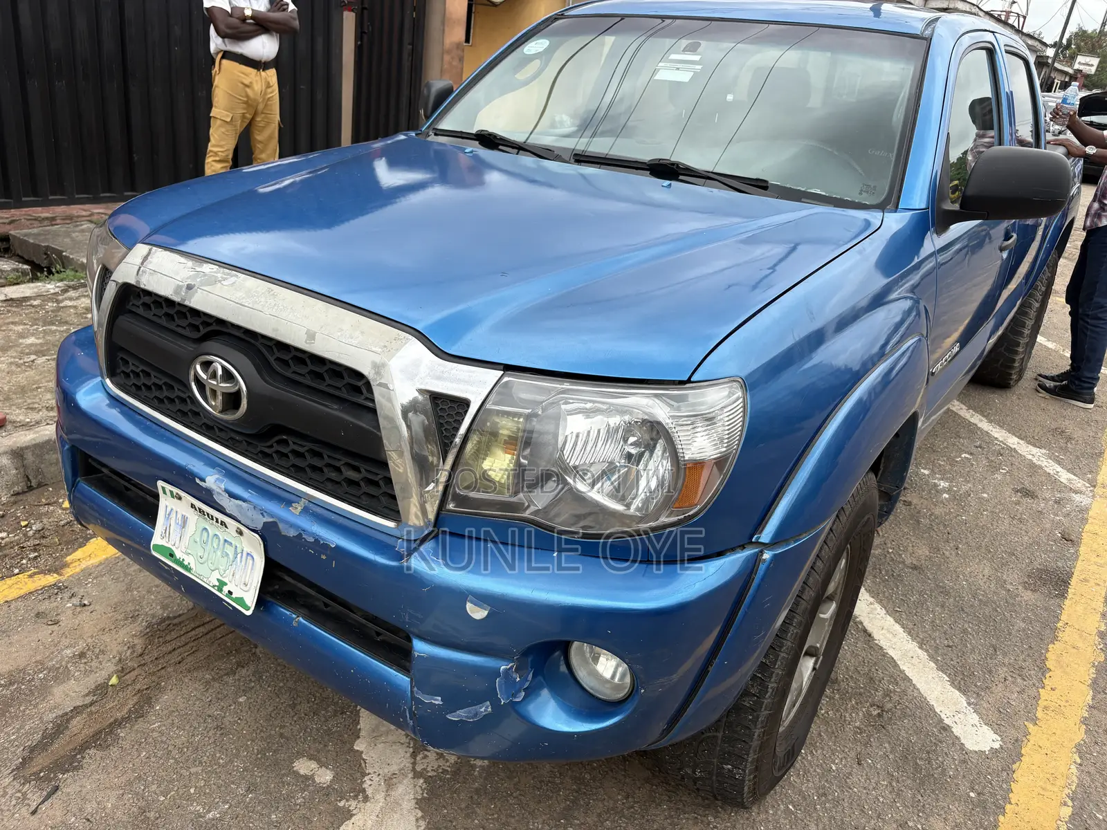 Toyota Tacoma Double Cab V6 2011 Blue