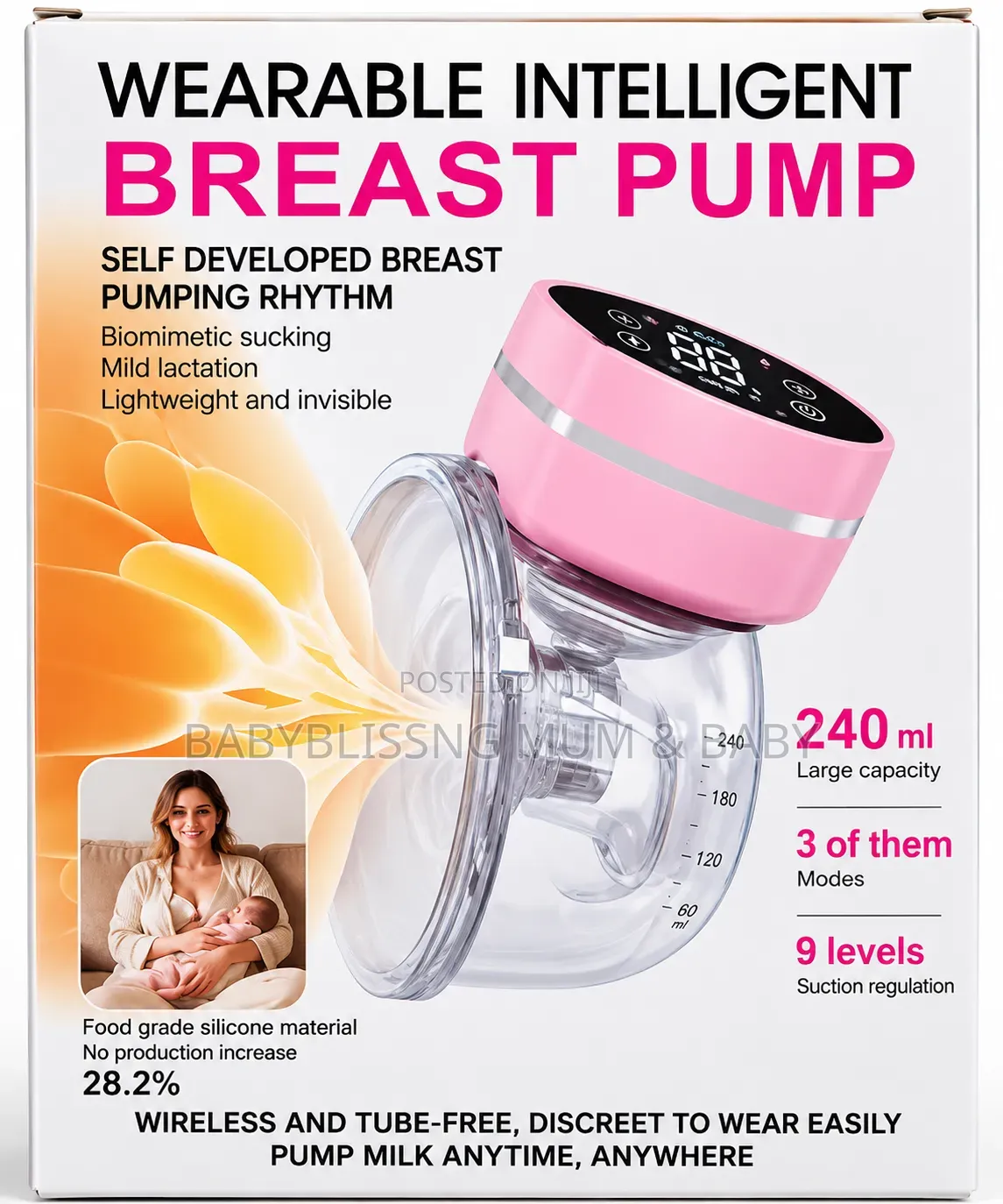 Intelligent Wearable Breast Pump