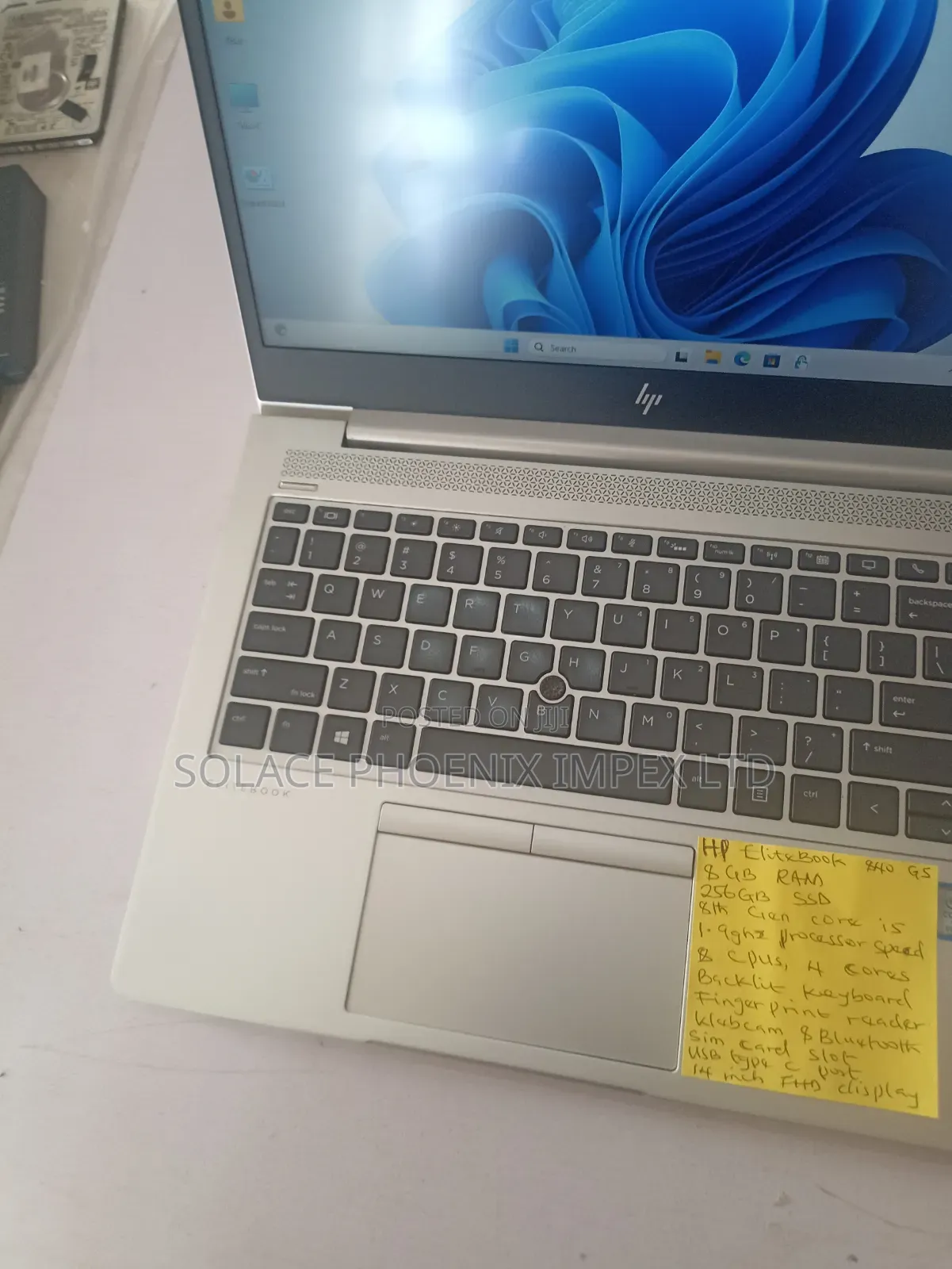 Laptop HP EliteBook 840 G5 8GB Intel Core i5 SSD 256GB