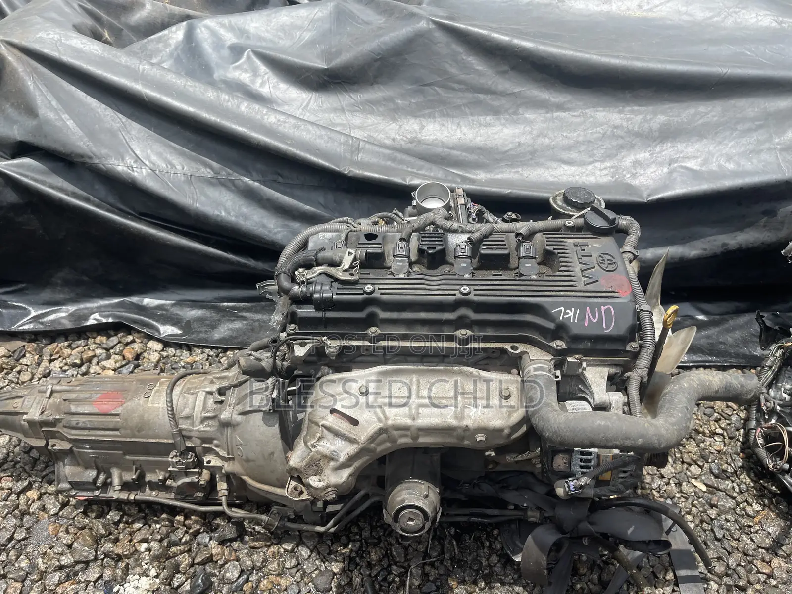 Toyota Hilux 2010 Engine and Gear Box 2tr -5pin