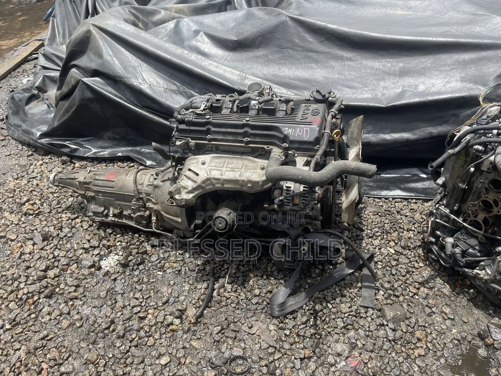 Toyota Hilux 2010 Engine and Gear Box 2tr -5pin