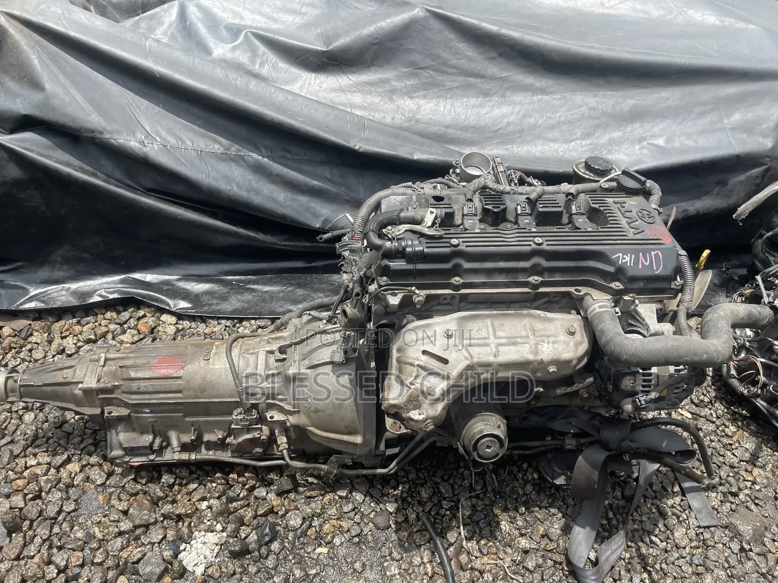 Toyota Hilux 2010 Engine and Gear Box 2tr -5pin