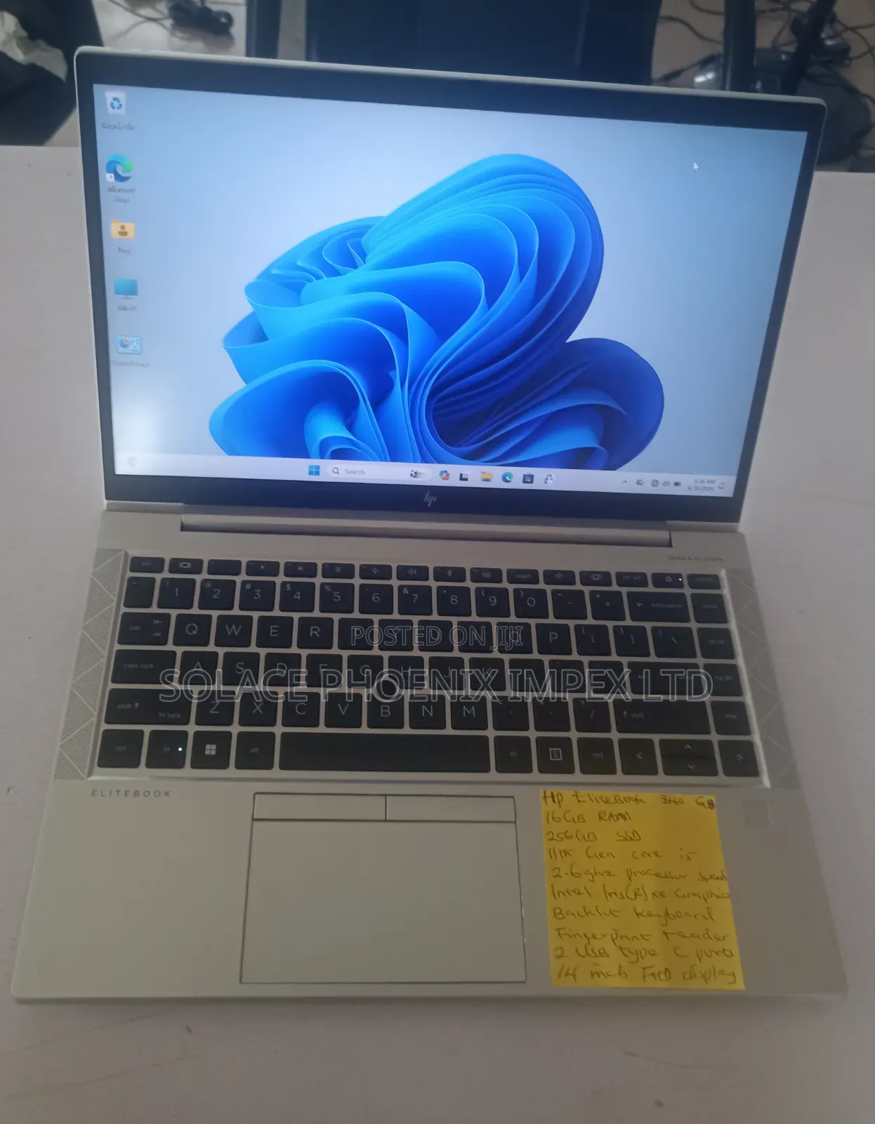 Laptop HP EliteBook 840 G8 16GB Intel Core i5 SSD 256GB
