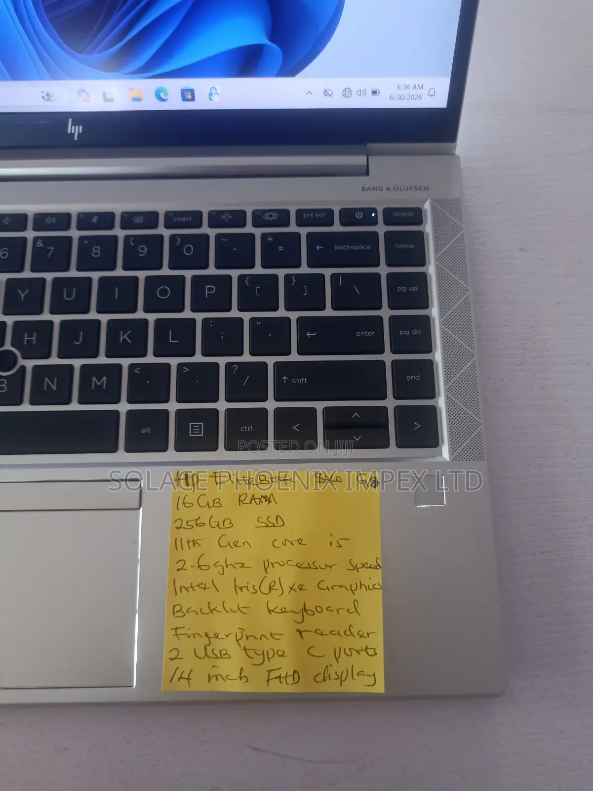 Laptop HP EliteBook 840 G8 16GB Intel Core i5 SSD 256GB